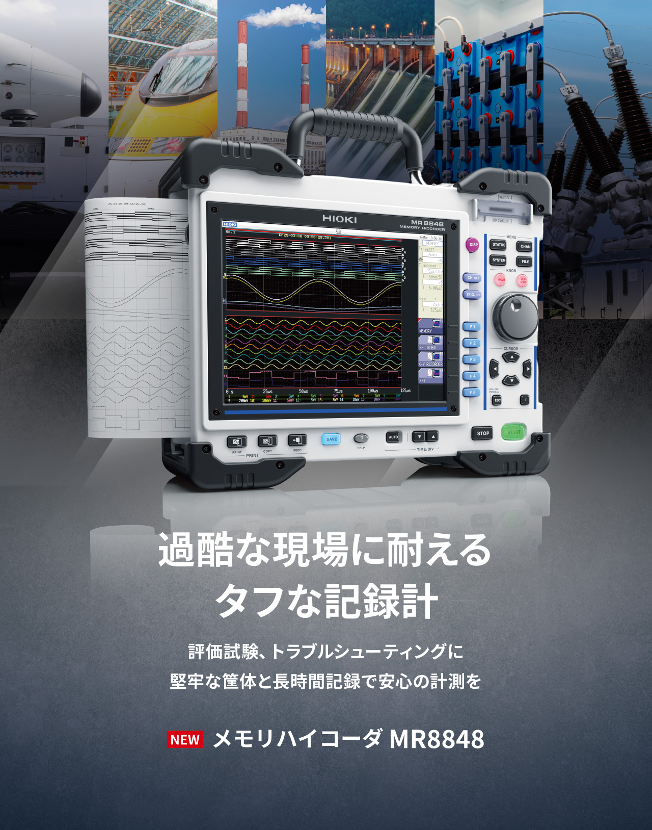 MEMORY HiCORDER MR8848